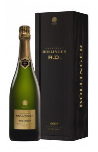 Champagne Bollinger R.D. 2007 with gift box