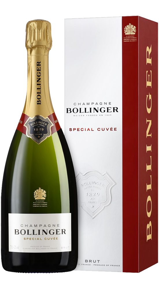 Champagne Bollinger Special Cuvée with gift box
