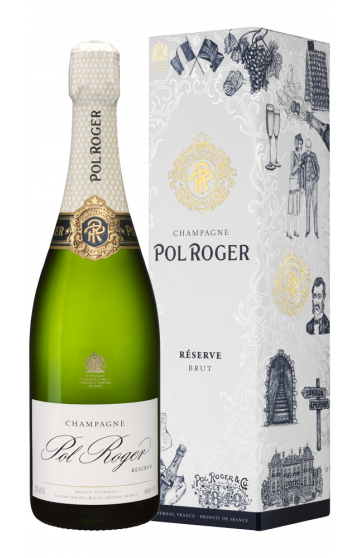 Pol Roger Réserve Brut with gift box