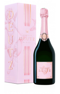 Champagne Deutz Rosé avec coffret