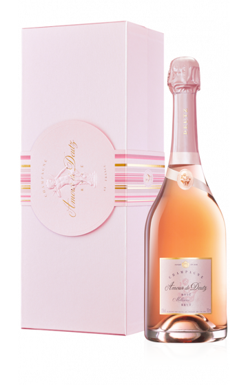 Champagne Deutz Amour de Deutz Rosé 2009 avec coffret