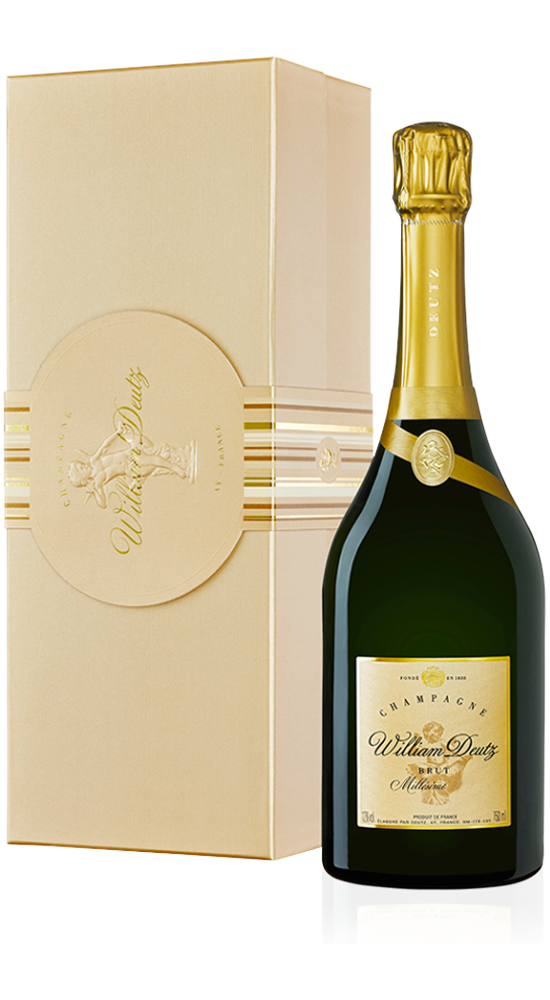 Champagne Deutz Cuvée William Deutz 2008 with gift box