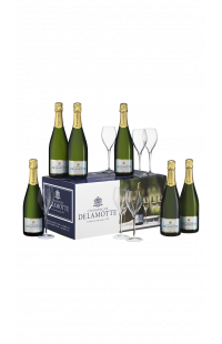 Champagne Delamotte Brut Celebration Gift Box