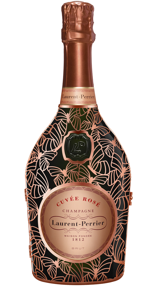 Laurent Perrier Champagne Cuvée Rosé, limited edition Robe Papillon