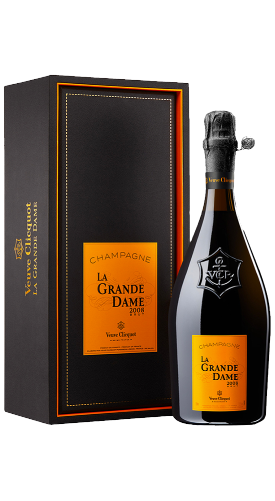 Veuve Clicquot La Grande Dame 2008 in its gift box
