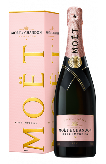 Moët et Chandon- Brut Imperial Rosé avec coffret