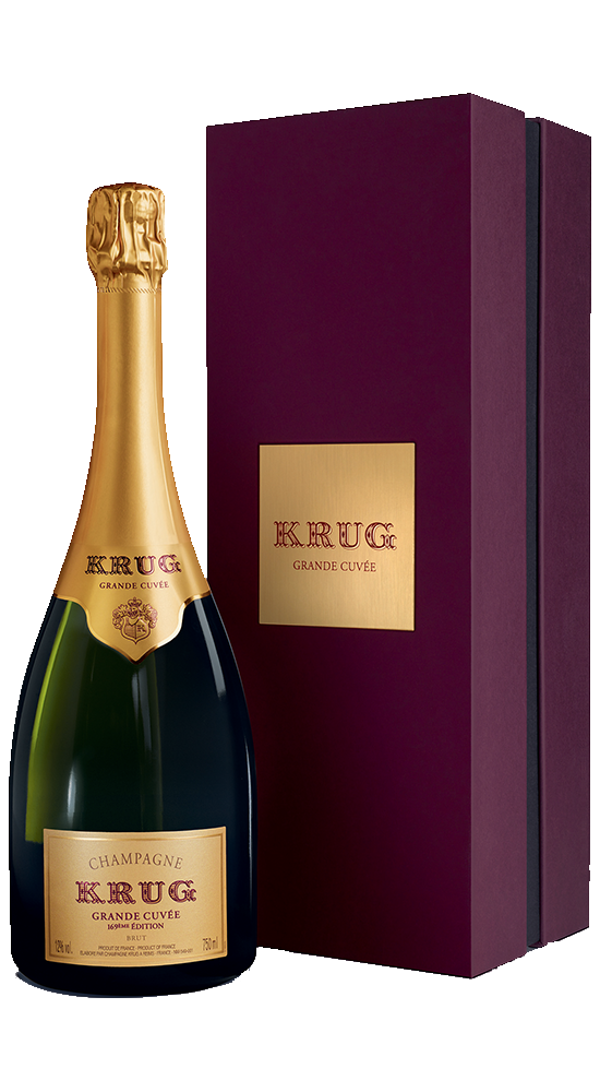 Krug Grande Cuvée 169 edition with box