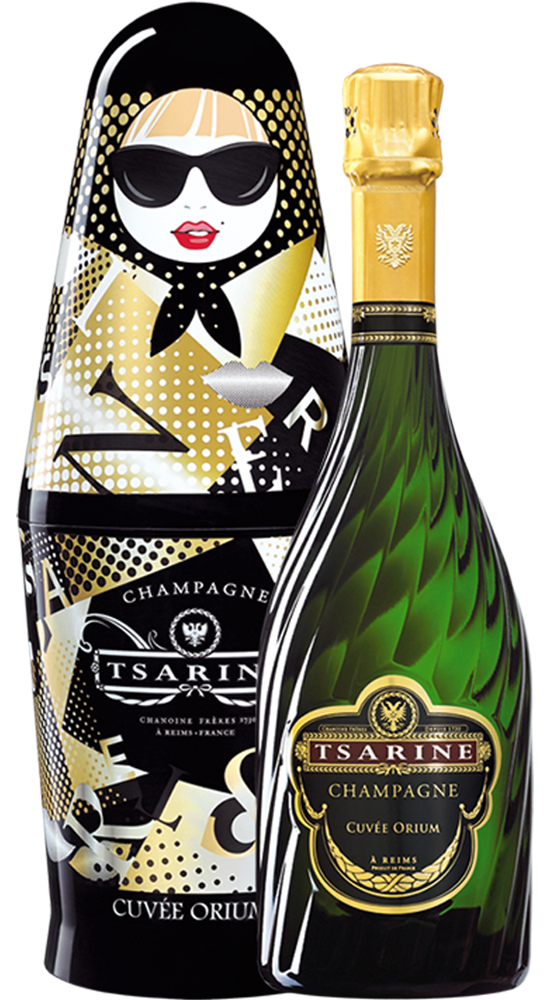 Champagne Tsarine Cuvée Orium - Poupée Russe
