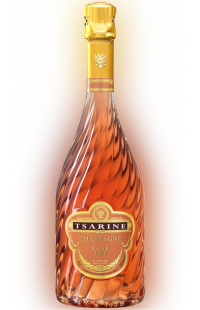 Champagne Tsarine Rosé - Luminous Bottle