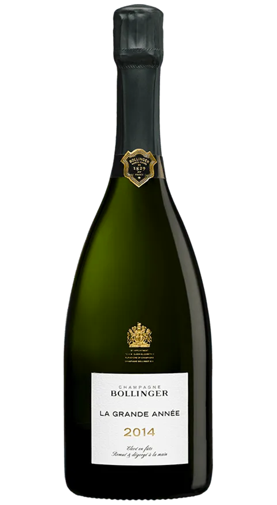 Champagne Bollinger La Grande Année 2014 avec étui