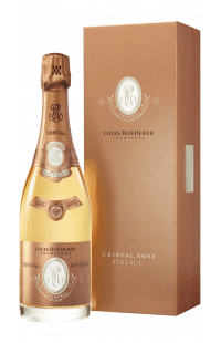 Louis Roederer : Cristal rosé 2012 avec coffret