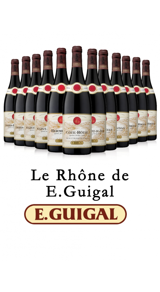 Les grandes appellations du Rhône par E.Guigal