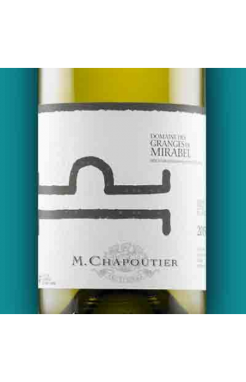 M.Chapoutier - Domaine des granges de Mirabel blanc 2016